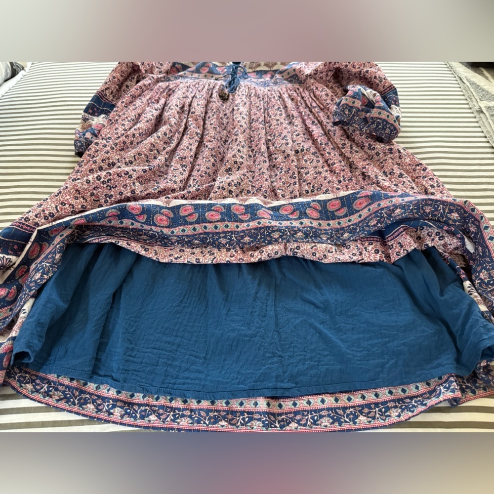 Pink Chicken Floral Boho Dress - Picture 9 of 12